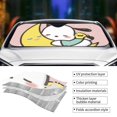 thumbnail image 5 of Windshield Sun Shade Foldable Car Front Window Sunshade For Car Suv Trucks Vans - Best Heat Shield Blocker Visor Cover Blocks Uv Rays And Keeps Your Vehicle Cool-Small, 5 of 5