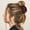 A, variant on Elegant Plaid Hair Clip for Women Stylish Non- Barrettes Fashion Hair Accessories Trendy Hairpins for Daily Use