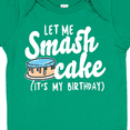 thumbnail image 4 of Inktastic Let Me Smash Cake Its My Birthday Boys Baby Bodysuit, 4 of 5