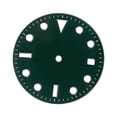 thumbnail image 4 of Esfera de reloj de 28,5 mm, esfera de reloj, accesorio de reparación luminoso, modificación portátil Verde, 4 of 8