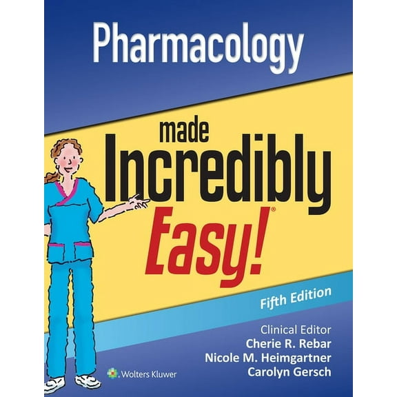 Incredibly Easy! Series(r) Pharmacology Made Incredibly Easy, (Paperback)
