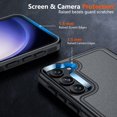 thumbnail image 4 of Funda de teléfono SPIDERCASE diseñada para Samsung Galaxy S23, color negro, 4 of 8