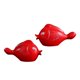 thumbnail image 5 of 2x escultura de rojo besándose, estatua de de madera, decoración de boda, accesorios hechos a mano, figuritas para dormitorio, mesa, hogar, 5 of 9