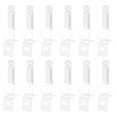 thumbnail image 1 of Juego de 12 lengüetas de repuesto para reparación de persianas verticales. Suministros de reparación de persianas verticales., 1 of 5