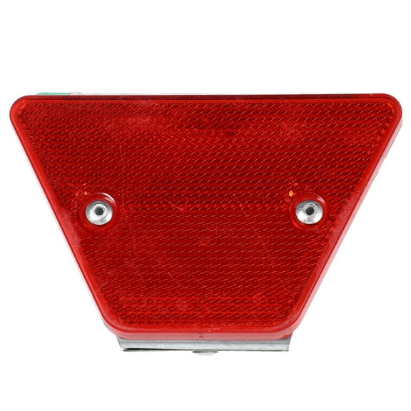 TAILTOSS 1Set Iron PC Road Reflector Green Rectangular Safety Enhancement High Visibility Reflectors For Driveway