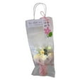 thumbnail image 4 of Ramo de flores de ganchillo con luces, adorno de regalo hecho a mano, flores artificiales Naranja, 4 of 8