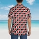 thumbnail image 4 of Balery Playing Cards Camisas hawaianas de manga corta para hombre, camisas playeras de corte holgado, camisas de vacaciones con botones,Large, 4 of 7