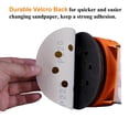 thumbnail image 4 of 5-Inch 8-Hole Hook and Loop Sanding Discs 220-Grit Random Orbit Sandpaper, 100-Pack, 4 of 7