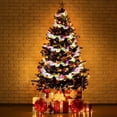 thumbnail image 3 of 5PCS Christmas Ribbon Lights Christmas Fairy Strings Lights Battery Operated for Christmas Tree Home Garden Weddings New Year Party Decor,6.5FT/Each, 3 of 5