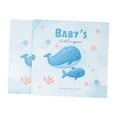 thumbnail image 3 of Libro de recuerdos del bebé: Los primeros 5 años del bebé (para niño o niña). Diario de hitos sencillo. Ballena, 3 of 9