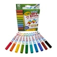 thumbnail image 3 of Crayola Washable Dura-Wedge Tip Dry Erase Markers, 10 Per Pack, 3 Packs, 3 of 4