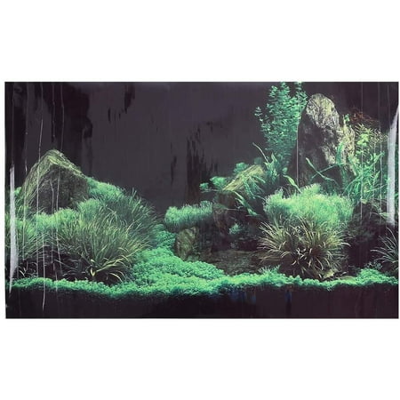 Aquarium Fish Tank Background 3D Effect Pictures, PVC Adhesive Aquarium