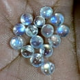 thumbnail image 4 of 7.85Cts Natural White Rainbow Moonstone Round Cabochon Gemstone Bulk Lot, 4 of 4