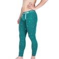 thumbnail image 1 of Guardurnaity Calzas de ropa interior para hombre, pantalones elásticos estampados a la moda para hombre, pantalones de capa Base de absorción de sudor, ropa Ropa interior puntos verdes L Guardurnaity AP013663-14, 1 of 6