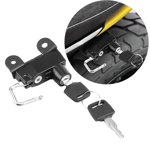 Motorcycle Helmet Lock Motorcycle Helmet Lock with Helmet Lock Hanger Helmet Lockfor Ducati Scrambler Finest Materials Walmart