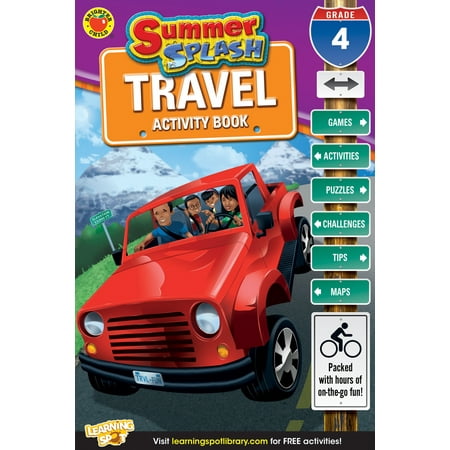 Summer Splash Travel Activity Book, Grade 4