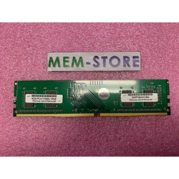 SNPFN6XKC/8G A8058238 8GB PC4-17000 2133 MHz UDIMM Memory Thinkstation P410 (3rd Party)