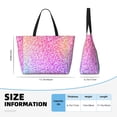 thumbnail image 4 of Easygdp Colorful Glitters Bolsa de Viaje de Playa de Gran Capacidad, Bolsa Tote Perfecta para la Playa, Escapadas de Fin de Semana y Viajes, 4 of 7