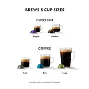 Nespresso by DeLonghi Vertuo Next Premium Coffee and Espresso Maker in Black Rose Gold
