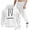 White, variant on Turilly Mens Outfits 2 Piece Half Zip Pullover Hoodie And Cargo Pants Set White Fleece Tracksuit With Utility Pockets