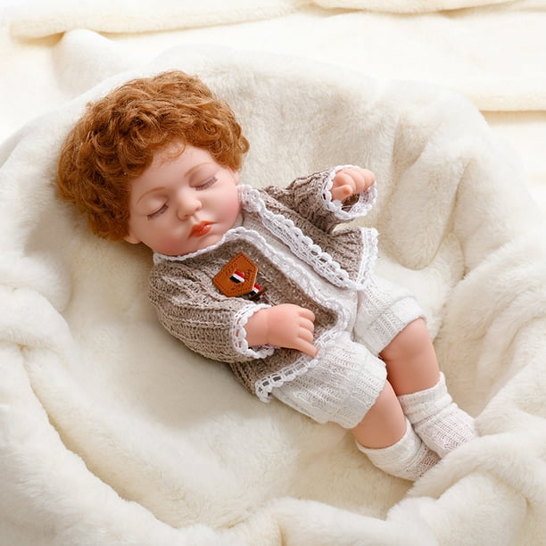 Reborn Baby Dolls Girls Silicone Full Body Lifelike Reborn Doll Sleeping  Anatomically Correct Washable Toy Doll Reborn Babies 30cm,girl_a