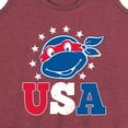 thumbnail image 3 of Teenage Mutant Ninja Turtles - USA Raphael - Women's Tank Top, 3 of 5