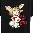 thumbnail image 3 of Instant Message - Go On Git - Women's Short Sleeve Graphic T-Shirt, 3 of 6