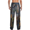 thumbnail image 3 of Balery Various Herbs And Spices In Spoons print Men's Pajama Pants,Ultra Lightweight Pjs,Lounge Pant-X-Large, 3 of 9