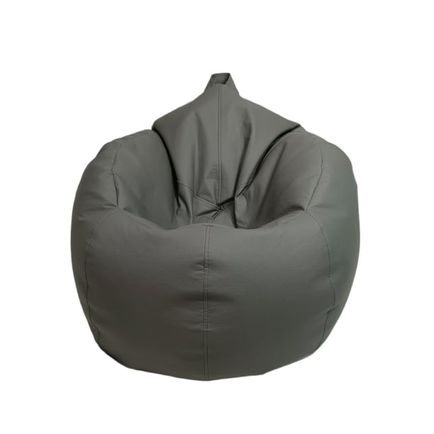 Sillón Puff LUNICS Oval Mediano Gris Oxford