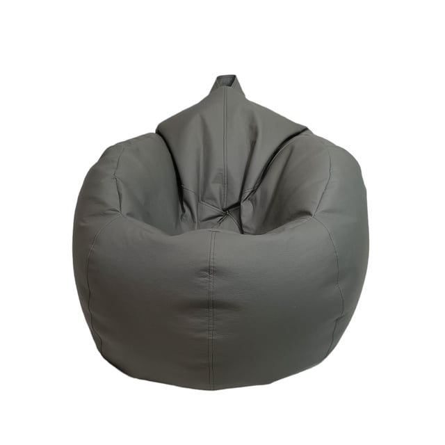 Sillón Puff LUNICS Oval Mediano Gris Oxford