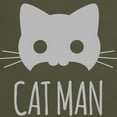 thumbnail image 3 of CafePress - Cat Man T Shirt - Men's Classic Graphic Cotton T-Shirt, 3 of 4