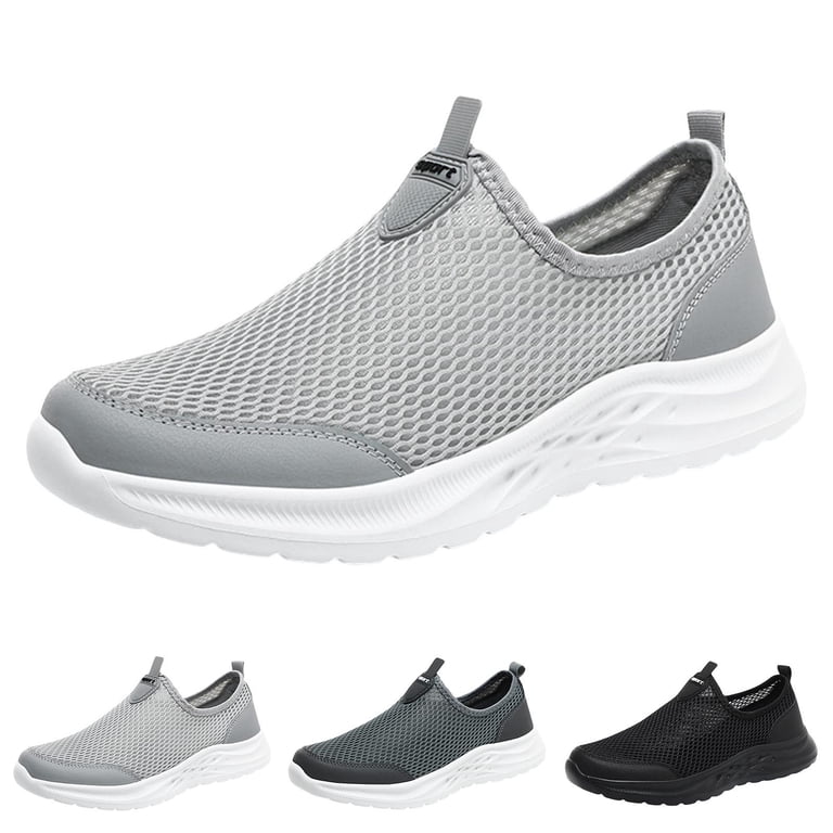 UAYOTSE Athletic Walking Shoes for Men- Slip On Sneakers Non 