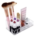 thumbnail image 2 of Sorbus Freestanding 8 Slots Mini Acrylic Makeup Organizer in Clear, Cosmetics and Skin Care Storage, 2 of 4