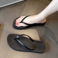 thumbnail image 5 of SBYOJLPB Women's Flip-Flops Sandals Fashionable Casual Home Wear Outdoor Shoes with Soft Soles for Spring and Summer for Beach Wear Comfortable Flat Sandals, 5 of 9