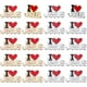 thumbnail image 1 of 20 broches de 2 colores con la inscripción "Amo a Jesús". Pin religioso cristiano esmaltado con la Biblia. Insignia de aleación., 1 of 5