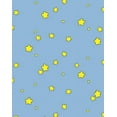 thumbnail image 3 of Shooting Stars Removable Vinyl Wallpaper by Barbie - Cornflower, 3 of 3