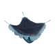 thumbnail image 3 of Hamaca Columpio Para Mascotas Pequeñas De Doble Capa, Hamaca De Felpa Doble Para Mascotas Pequeñas De Gasa De Encaje, Lavable En Caliente Atractiva Para Hurones Y Loros Cergrey Azul, 3 of 8