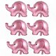 thumbnail image 1 of 6 Pieces Foil Elephant Balloons for Baby Shower and Party Decoration Supplies, 1 of 5