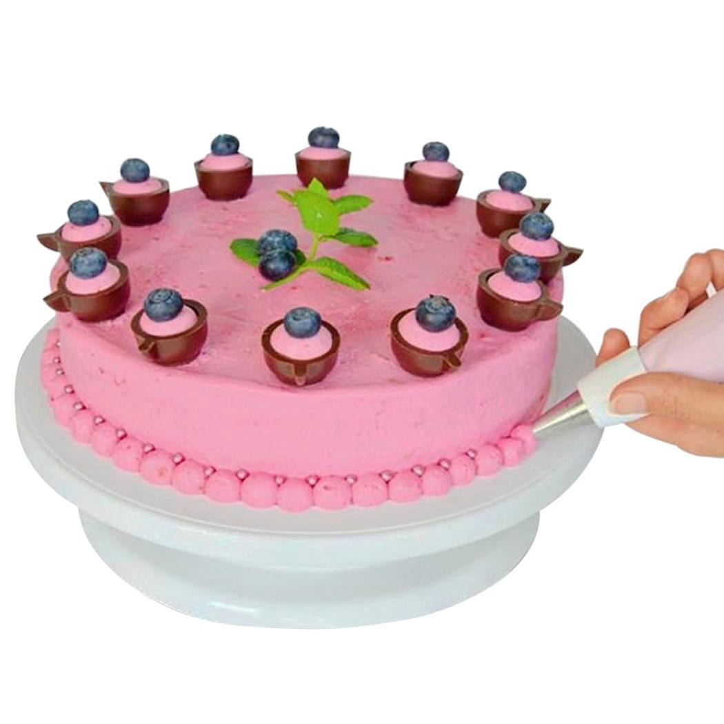 Christmas Reduce！Kitchen Baking Tools Cake Decorating Icing Rotatable ...