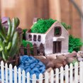 thumbnail image 4 of OUNONA 2Pack Decorative Mini Fence Wood Assorted Color Realistic Shape Gardening, 4 of 6