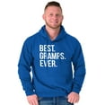 thumbnail image 5 of Best Gramps Ever Grandpa Grandfather Hoodie Hooded Sweatshirt Men Brisco Brands S, 5 of 6