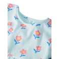 thumbnail image 5 of Garanimals Newborn, Baby & Toddler Girl Cotton 2-Piece Set, Short-Sleeve Dress & Biker Shorts, Sizes 0-6T, 5 of 8
