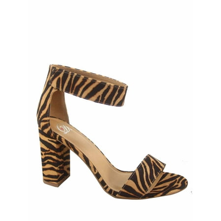 

Women s Fashion Open Toe Ankle Strap Chunky Heels Sandals Shoes
