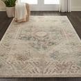 thumbnail image 5 of Nourison Fusion Boho Medallion Indoor Rug Cream 5'3" x 7'3", 5 of 8
