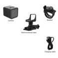 thumbnail image 4 of Z03 Mini-Camera 1080P HD with Hotspot WiFi Waterproof Camera Outdoor Bike Driving Recorder Portable Mini Sports DV,1 x WiFi camera 1 x Base 1 x Bicycle stand 1 x micro-USB cable,Black, 4 of 8