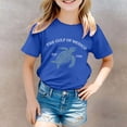 thumbnail image 2 of Girls Summer Tops 10-12 Casual Summer Tops Loose Soft Blouse T-Shirt Classic Fit Back To School Supplies Festival Summer Blouse for Girls, 2 of 4