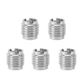 thumbnail image 4 of Thread Knurled Nuts, Rust Proof G3/8 Thread Threaded Inserts Stable Connection  for Beer Tap Handle for Wooden Tap Handle, 4 of 7