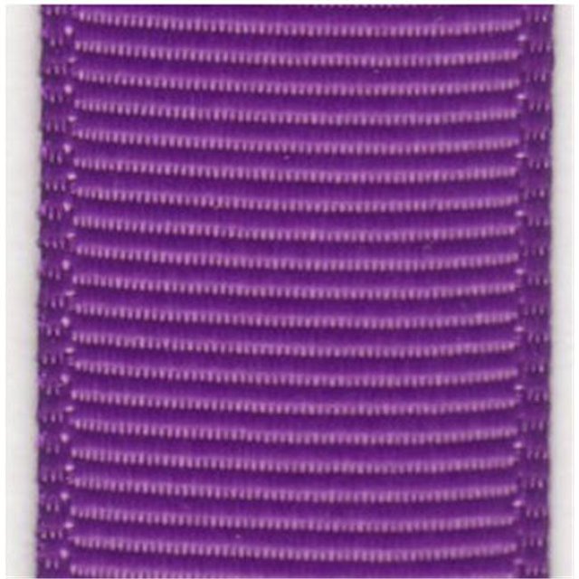 Papilion R074200230465100Y .88 in. Grosgrain Ribbon 100 Yards - Purple