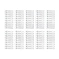thumbnail image 1 of 100 Uds Sujetadores de Gancho Macarena Montados en la Pared para Azulejos Aluminio 9x02x16cm, 1 of 8
