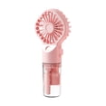 thumbnail image 2 of DPTALR Misting Fan Portable Hydration Coolings Humidification Water Spray Electric Fan Rechargeable Handheld Small Fan, 2 of 6